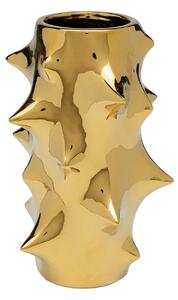 Pointy váza zlatá 25 cm