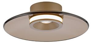Stropné Lampa PURE, PURE Moon, stmievateľné, Bronzová / Stará Mosadz, Obývacia izba, Sklo, Moderný