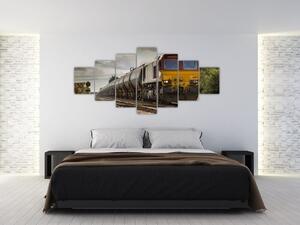 Obraz - idúci vlak (Obraz 210x100cm)