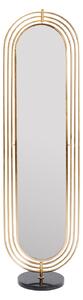 Raggio stojacie zrkadlo zlaté 48x173 cm