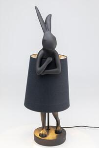 Rabbit stolná lampa 68 cm čierna