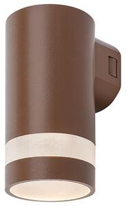 Rabalux 77211 - LED Vonkajšie nástenné svietidlo URFA LINE LED/9W/230V IP65 hnedá