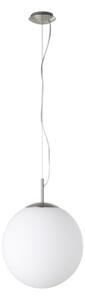 Eglo 63269 - Závesné svietidlo na lanku PIEDALE 1xE27/60W/230V priemer 35 cm matný chróm