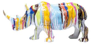 Rhino socha pestrofarebná 26cm