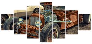Obraz historického auta (Obraz 210x100cm)
