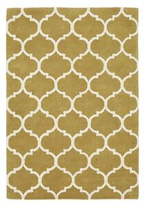 Okrovožltý ručne tkaný vlnený koberec 200x290 cm Albany – Asiatic Carpets