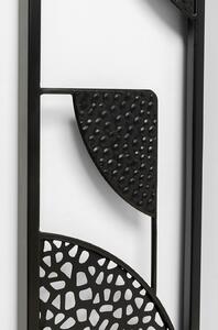 Segno nástenné zrkadlo čierne 110x70 cm