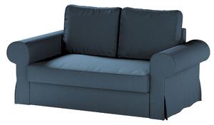 Poťah na sedačku Backabro (pre 2 osoby, rozkladacia) farba produktu modrá látka zapletaná