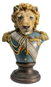 Sir Lion dekorácia 29 cm hnedá