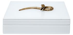 Snake dekoračný box biely