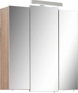 ZRKADLOVÁ SKRINKA, farba duba, 68/73/20 cm Xora - Kúpeľňové skrinky