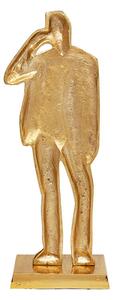 Standing Man dekorácia zlatá 62 cm