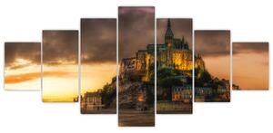 Obraz Mont Saint-Michel (Obraz 210x100cm)