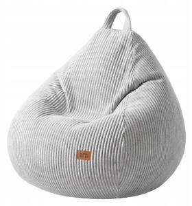 Profitent Menčestrový sedací vak Comfy 1.0 Sivé