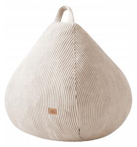 Profitent Menčestrový sedací vak Comfy 1.0 Béžové