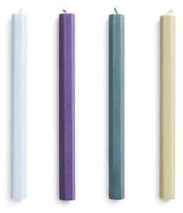 HAY Sviečky Hexagon Candle set 4ks, meadow