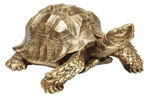 Turtle dekorácia zlatá 95 cm