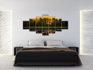 Obraz - jesenná krajina (Obraz 210x100cm)