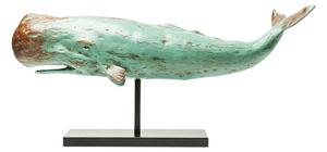Whale socha zelená
