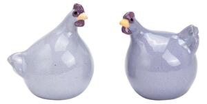 Keramická sliepočka LILAC CHICKEN fialová - viac veľkostí Veľkosť: S