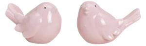 Keramický vtáčik BIRDAMIC 9 cm - viac variantov Farba: Ružová