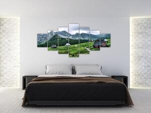 Údolie hôr - obraz (Obraz 210x100cm)