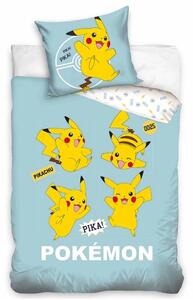 Detské obliečky Pokémon Pika Pika Pikachu 140x200/70x90 cm