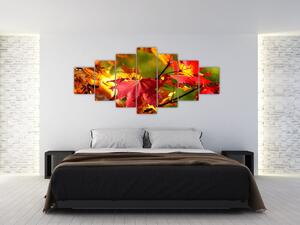 Jesenné lístie, obraz (Obraz 210x100cm)
