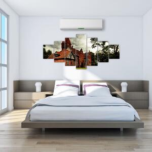 Tehlový dom - obraz (Obraz 210x100cm)