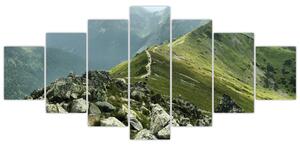 Hrebeň hôr - moderné obrazy (Obraz 210x100cm)