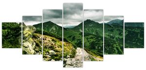 Horská cesta - obraz na stenu (Obraz 210x100cm)