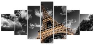 Eiffelova veža - obrazy (Obraz 210x100cm)