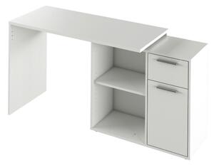 PÍSACÍ STÔL, biela, 117/75/83 cm Xora - Kancelárske stoly