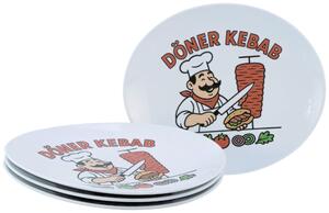 BARBECUE TANIER Gourmet weiß 30 cm Creatable - Taniere, Online Only