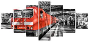 Obraz vlaku (Obraz 210x100cm)