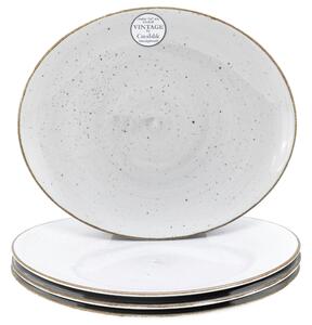 SADA TANIEROV NA STEAK, keramika, Creatable - Online Only bytové doplnky, Online Only