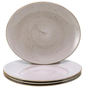 SADA TANIEROV NA STEAK, keramika, Creatable - Online Only bytové doplnky, Online Only