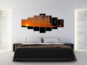 Obraz západu slnka (Obraz 210x100cm)
