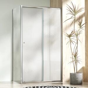 NICOL COMBI Chrom 90x70 grape Sprchovací kút s posuvnými dverami