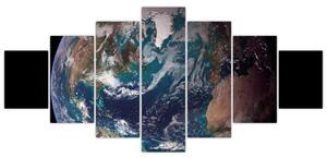 Zemeguľa - obraz (Obraz 210x100cm)