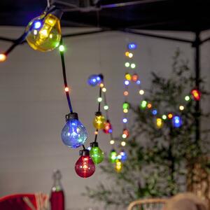 LED rozprávkové svetlá Bolla, farebné, plastové Dĺžka 5,3 m 20-fl