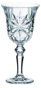 Crystal Bohemia poháre na víno Lorey ribbon 280 ml 6 ks