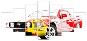 Auto Ford Mustang - obraz (Obraz 210x100cm)