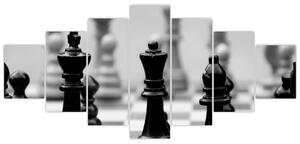 Šachovnica - obraz (Obraz 210x100cm)