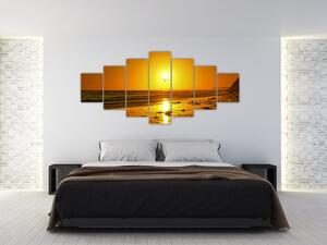 Západ slnka - obraz do bytu (Obraz 210x100cm)