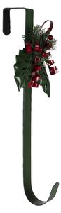 Vianočný zelený záves na dvere - 15*10*38 cm
