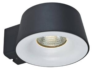 Megatron LED vonkajšie nástenné svietidlo Sibu, antracitová farba, 3 000 K, IP54