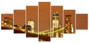 Brooklyn Bridge - obraz (Obraz 210x100cm)