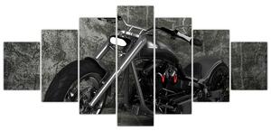 Obrázok motorky - moderný obraz (Obraz 210x100cm)
