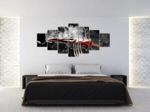 Chilli - moderný obraz (Obraz 210x100cm)
